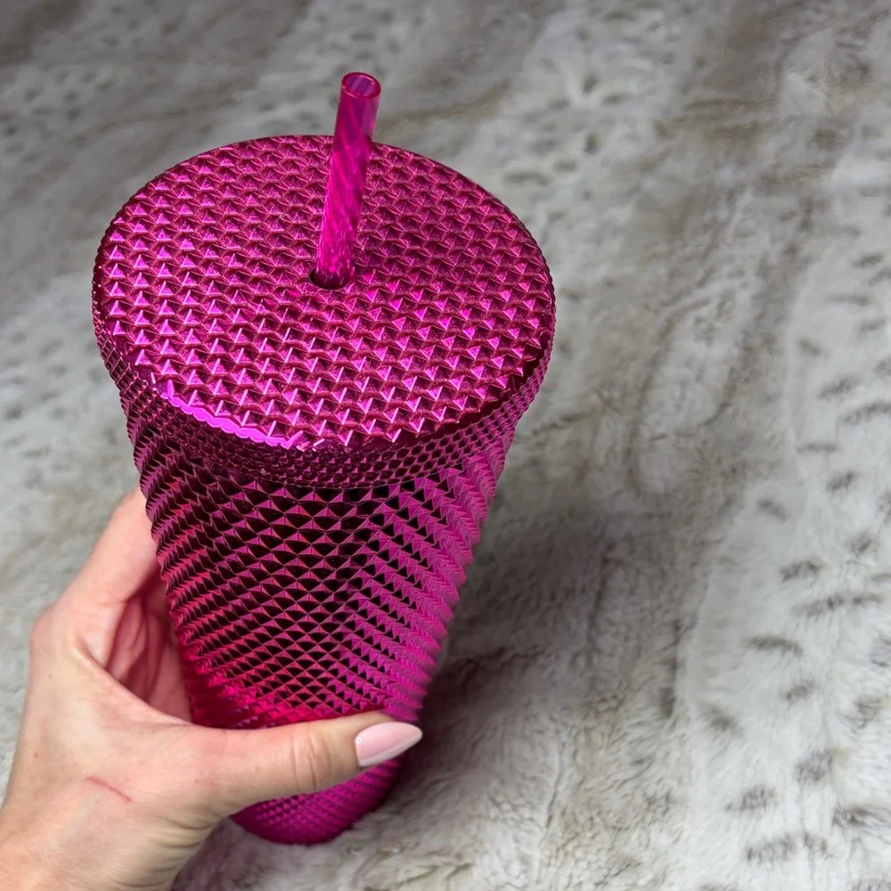 Starbucks Fuchsia Studded Tumbler - Picture 8 of 9